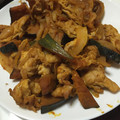 koody's cooksnap of when they made 簡単♪ かぼちゃと 豚肉の 甘辛炒め！.