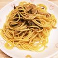 yuka119's cooksnap of when they made 簡単ツナとしめじの和風スパゲッティー☆.