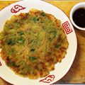 moemieo's cooksnap of when they made マシソヨ☆あさりチヂミ.