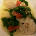 かおりちゃんさん's cooksnap of when they made ルクエで！白身魚のガーリックオイル蒸し.