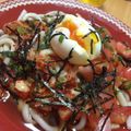 まいさんさ's cooksnap of when they made トマトとキムチうどん.