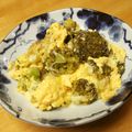 ぽりぽり拓庵's cooksnap of when they made ブロッコリーとモッツァレッラの卵とじ.
