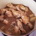 まめっこつぶ's cooksnap of when they made 手羽元と大根のこっくりスタミナ味噌煮.