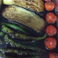 ぺもりん's cooksnap of when they made めんつゆdeナスとピーマン☆焼きびたし.