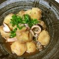 毎日楽しい's cooksnap of when they made 圧力鍋でいかとじゃが芋の煮物.