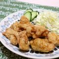 赤い電話's cooksnap of when they made 胸肉の塩唐揚げ.