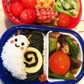 mimimamai's cooksnap of when they made 雨の日に＊キャラ弁＊カタツムリ.