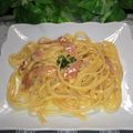 mielle's cooksnap of when they made ５分でできる☆濃厚カルボナーラ.