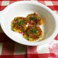 hamaはうす's cooksnap of when they made ☆手づかみ離乳食☆もちもちお好み焼き.