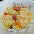 めたぼMAX's cooksnap of when they made 簡単ピラフは炊飯器で!仕上げバターが命★.