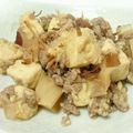 ちーちゃんabc's cooksnap of when they made 豆腐ひき肉エリンギの炒め物 ♡.