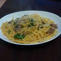 クックsupa's cooksnap of when they made レバーの和風パスタ.
