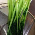 ぎょうざうり's cooksnap of when they made 45秒小松菜ホウレンソウ葉物完璧なゆで方.