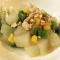 のりこ523's cooksnap of when they made 大根とそぼろのあんかけ.