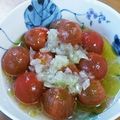 hiro★kuma's cooksnap of when they made ミニトマトで作り置きサラダ.