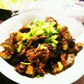Kei_N's cooksnap of when they made 茄子のコンビーフ炒め.