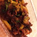 Hemem's cooksnap of when they made 牛肉とセロリのオイスター炒め.