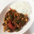 カヘルさん's cooksnap of when they made 市販のルーで簡単キーマカレー.