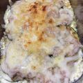 Tsuyopom's cooksnap of when they made ズッキーニと鮭缶で簡単マヨ・チーズ焼き。.