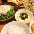 tomoko1006's cooksnap of when they made おつまみ感覚！水菜の男前サラダ.