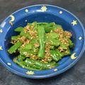 碧きりん's cooksnap of when they made セサミンたっぷり♡いんげんのゴマ和え.