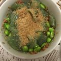 のんマリ's cooksnap of when they made 枝豆と刺身蒟蒻の☆胡麻梅和え.