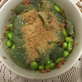 のんマリ's cooksnap of when they made 枝豆と刺身蒟蒻の☆胡麻梅和え.