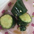 マシュマロ0918's cooksnap of when they made 簡単♪中華風浅漬けきゅうり.