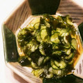 dokari's cooksnap of when they made きゅうりとわかめの酢の物.
