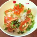 はやしふ's cooksnap of when they made ♪サーモンの炙りおろし丼♪.