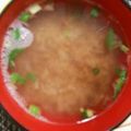 クックRYTDC4☆'s cooksnap of when they made 注ぐだけ！塩麹でわかめのすまし汁♪.