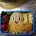 やまぐち87's cooksnap of when they made ねばーる君キャラ弁.