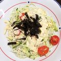 ノンカオ's cooksnap of when they made 暑い夏には サラダうどん❗❗.