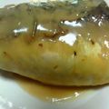 pucyipan's cooksnap of when they made フライパンで☆鯖の味噌煮.