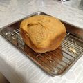 クックANLLO1☆'s cooksnap of when they made HBで簡単ふわふわ☆黒豆きなこ食パン.