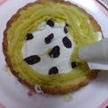 tinahome's cooksnap of when they made さつまいもモンブランタルト.