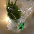 celamica's cooksnap of when they made 紫蘇もパセリも長持ち！.