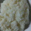 海ガメの背中's cooksnap of when they made 固く冷たい寿司飯をチン♪.