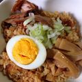 あやことちゃん's cooksnap of when they made ラーメンスープで炊き込みご飯丼♡.