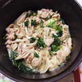 oha2016's cooksnap of when they made 豚肉とほうれん草のチーズ炒め.