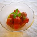 violets's cooksnap of when they made ぷちぷち プチトマトのマリネ.