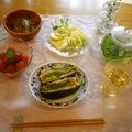 violets's cooksnap of when they made レタスたっぷりで作ろう、おにぎらず！.