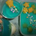 みなみたに's cooksnap of when they made ☆七夕☆レアチーズ＆ゼリーで二層ケーキ☆.