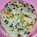 のりくうちゃん's cooksnap of when they made 離乳食【中期】ひじき★ダシ煮粥♪.