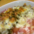 ぽんぷー's cooksnap of when they made トマトと挽肉のあつあつチーズ焼き.