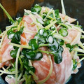 ゆかまま♡'s cooksnap of when they made スモークサーモンとかいわれのマヨサラダ♪.