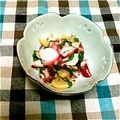 まぁたんたん♪'s cooksnap of when they made シンプルちょっ早！おいしいタコマリネ♪.