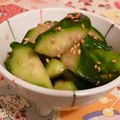 rie-tin's cooksnap of when they made きゅうりのシャキシャキ中華漬け.