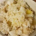 hamanny's cooksnap of when they made いも×２炊き込みご飯.