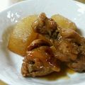 ＊HYGE＊'s cooksnap of when they made 大根と手羽元の中華煮.
